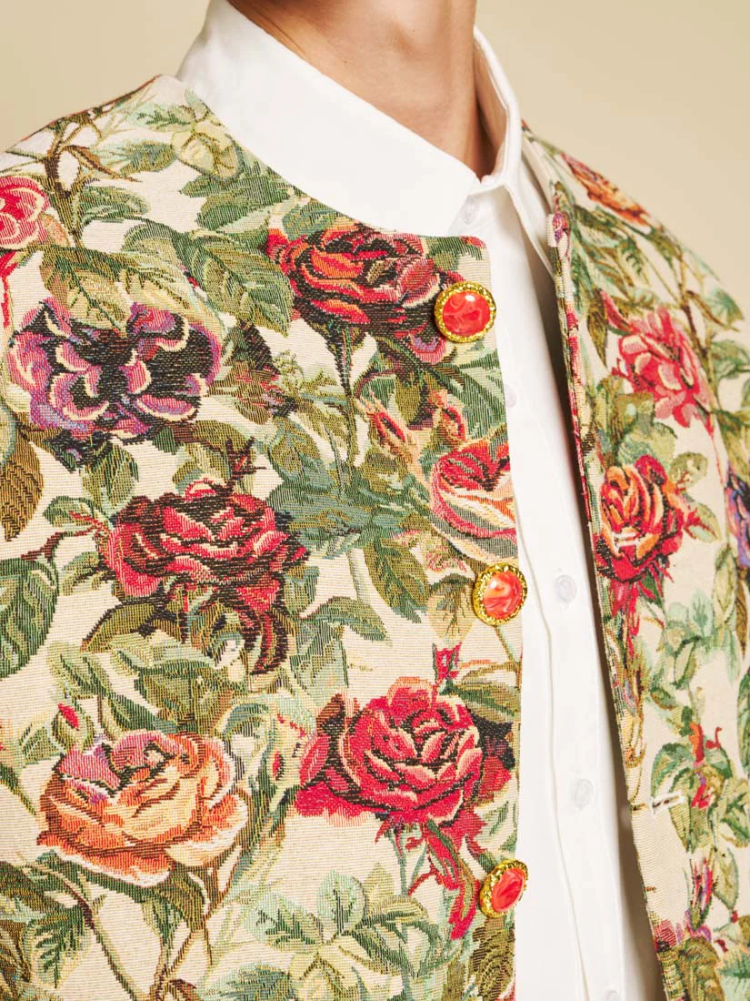 Petunia Tapestry Jacket - Image 8