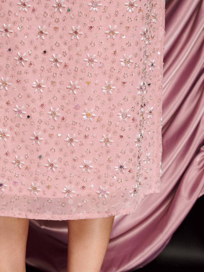 <b>DREAM</b> Pink Parade Embellished Skirt - Image 6