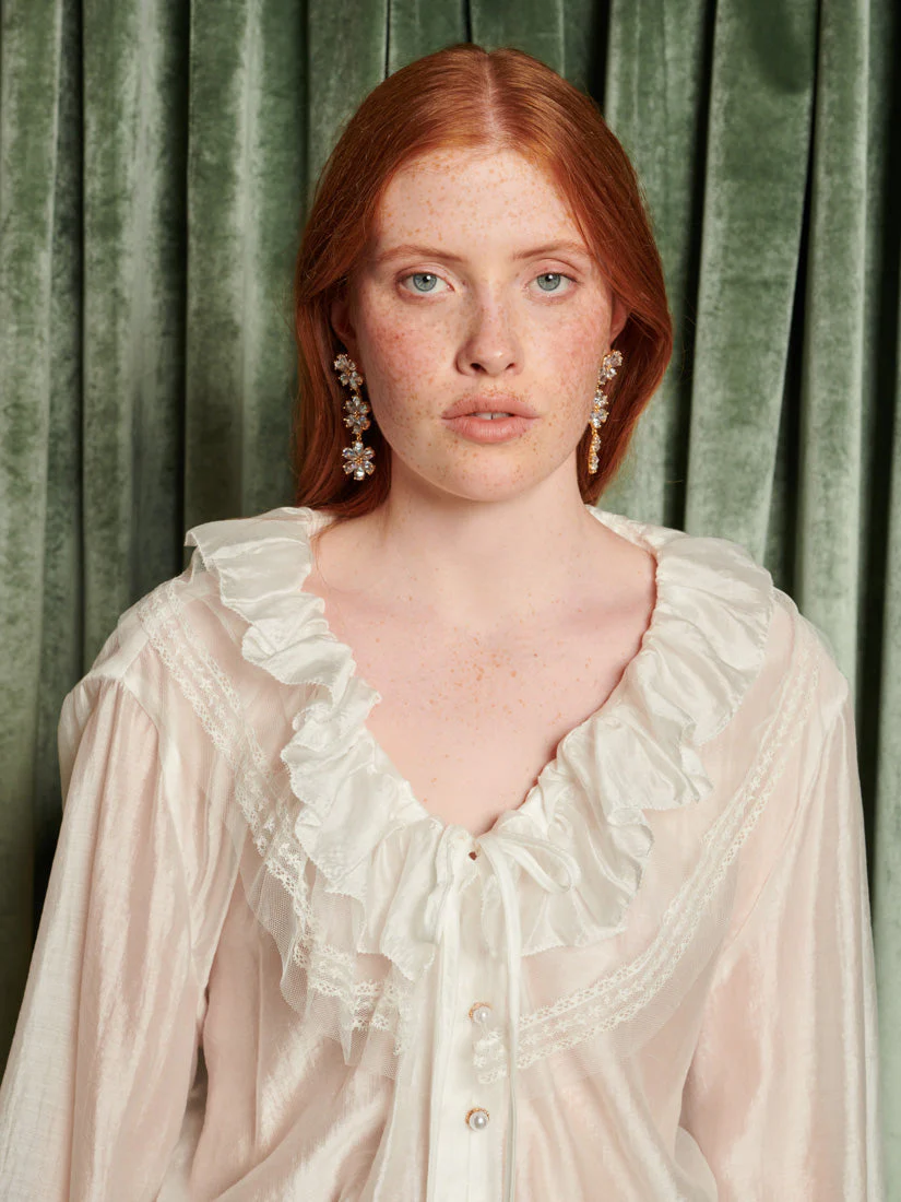 <b>DREAM</b> Poetic Ruffle Blouse - Image 5