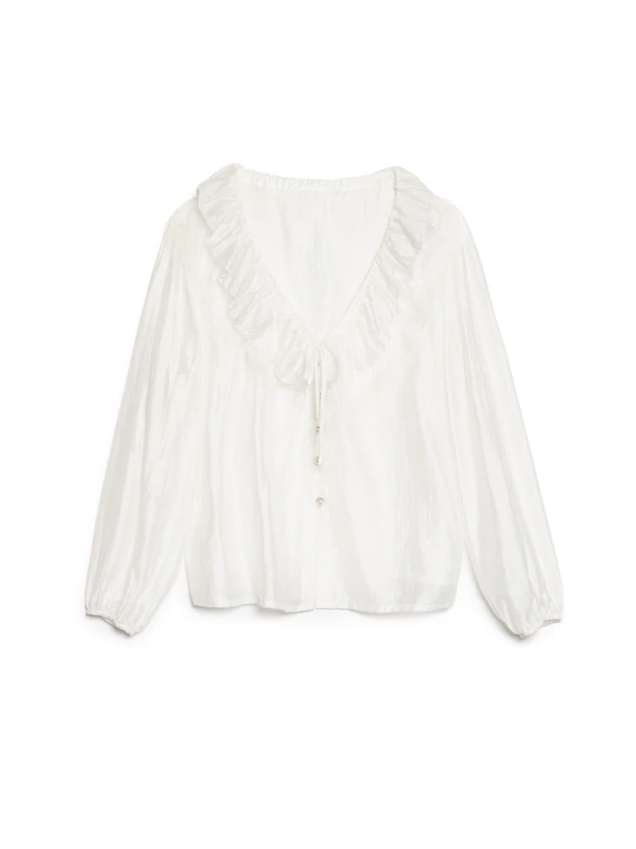 <b>DREAM</b> Poetic Ruffle Blouse - Image 7
