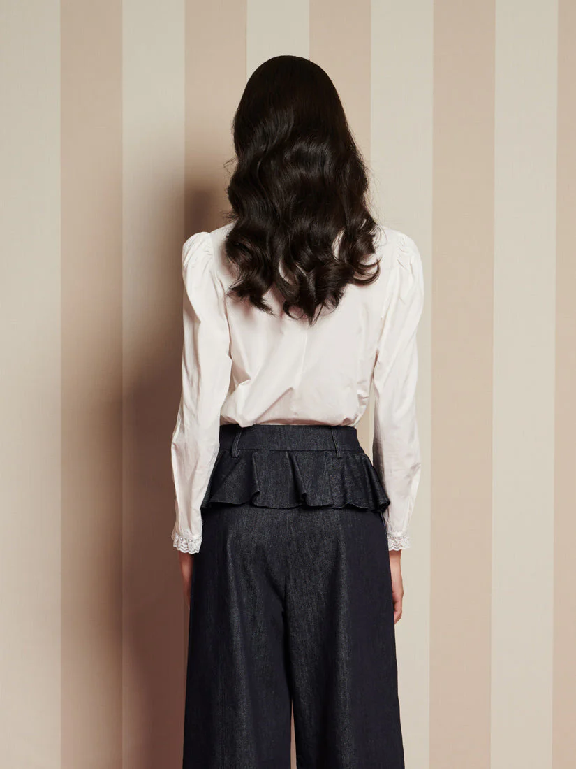 Powdered Ruffle Blouse - Image 3