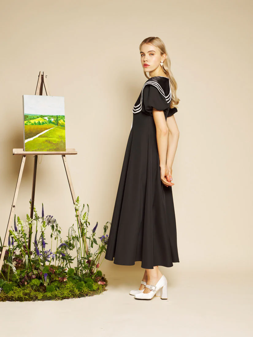 Primrose Collar Midi Dress - Image 2