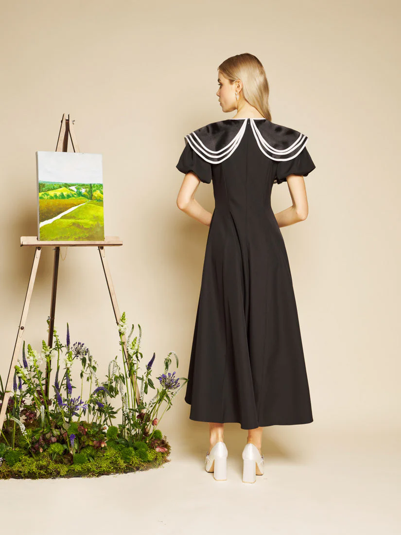 Primrose Collar Midi Dress - Image 3