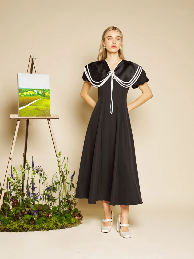 Primrose Collar Midi Dress - Image 4