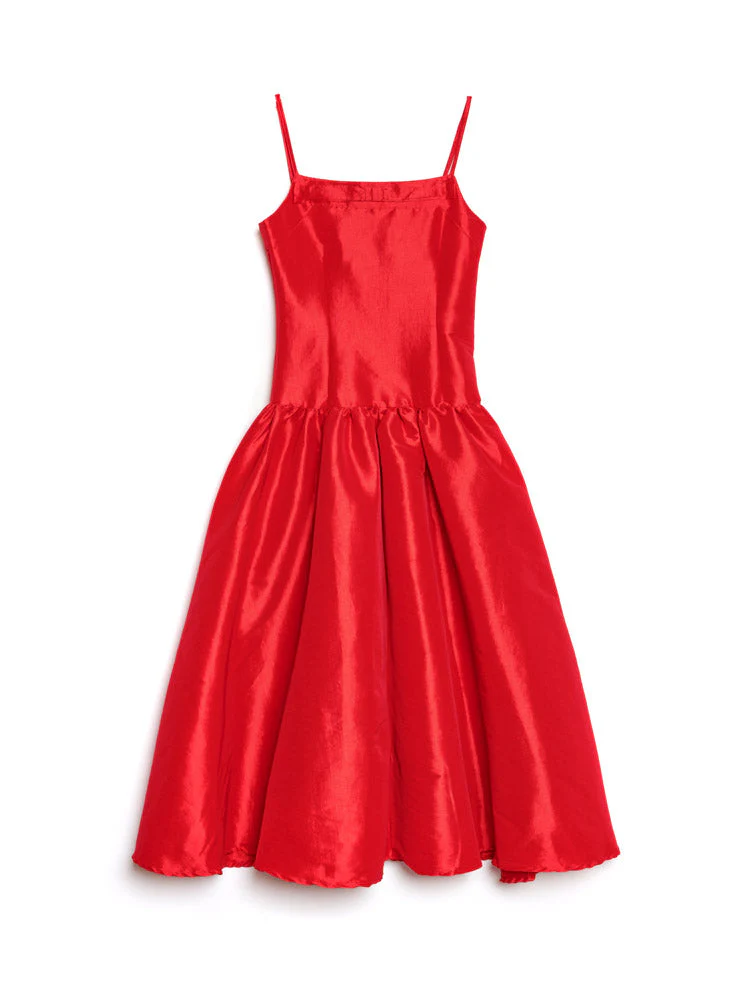 Quartet Taffeta Midi Dress - Image 7