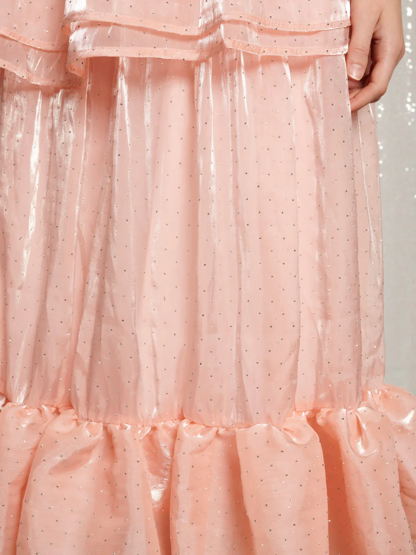 Reverie Ruffle Midi Dress - Image 6