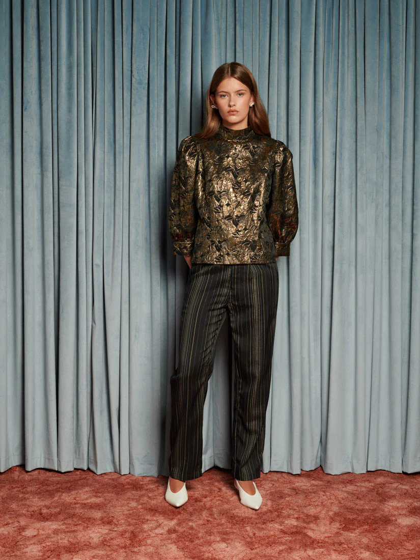 Richie Stripe Tailored Trousers - Image 4