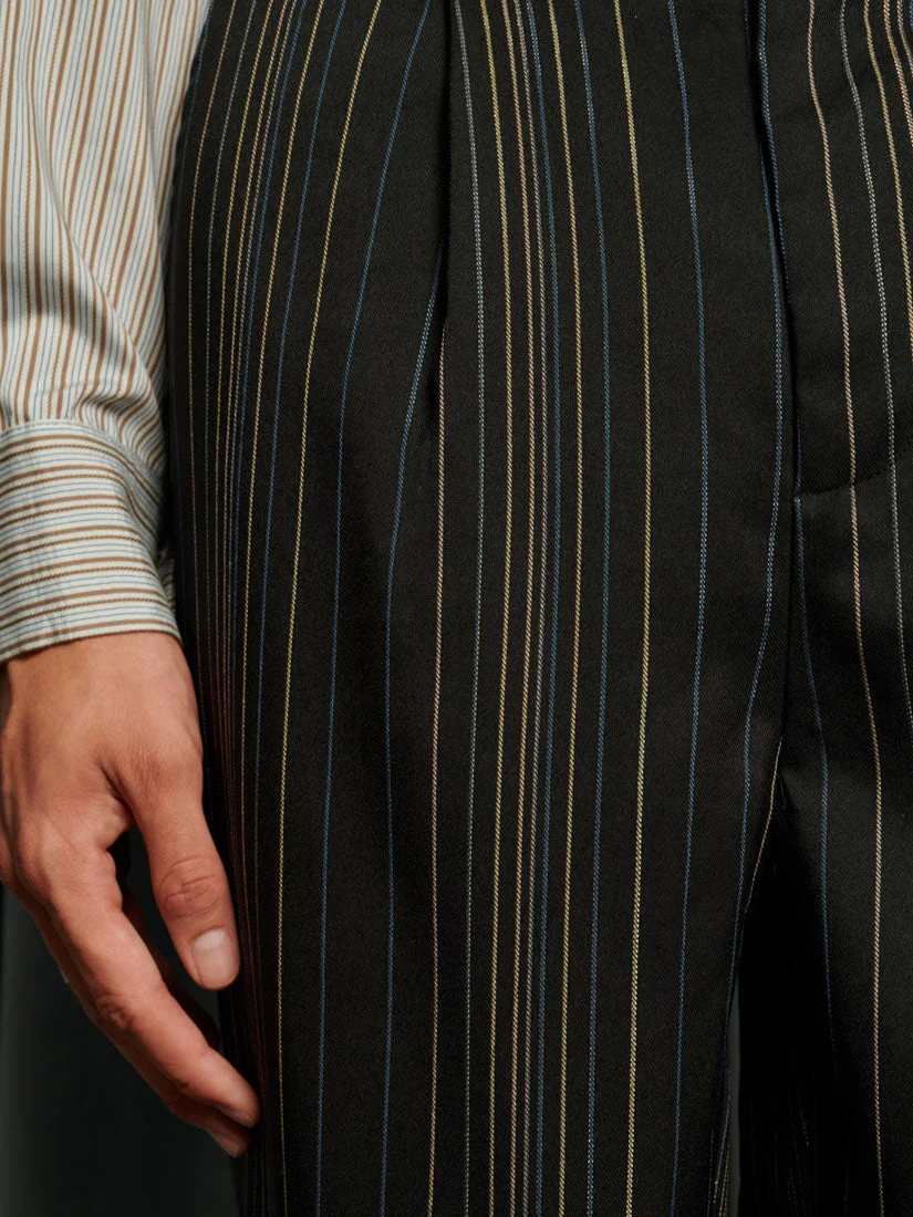 Richie Stripe Tailored Trousers - Image 8