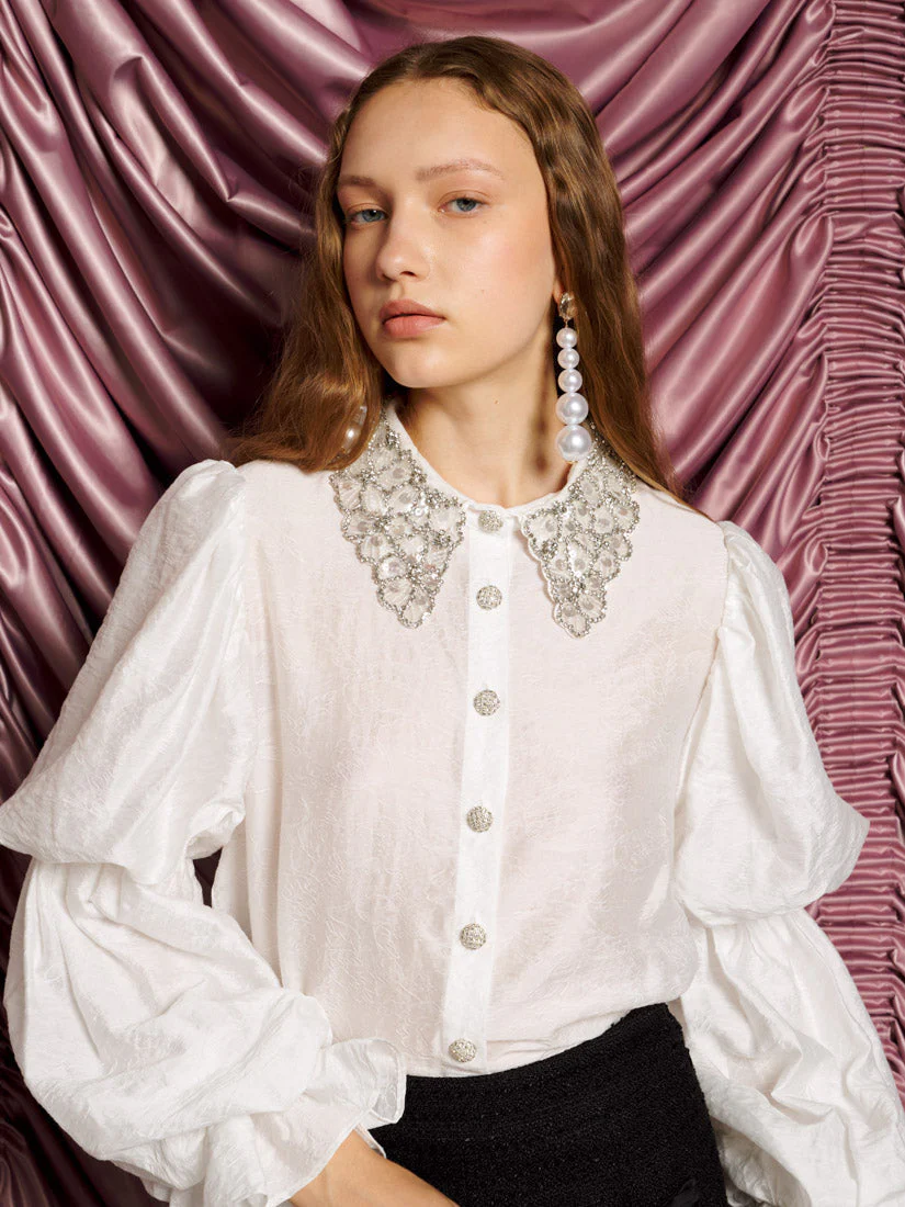 <b>DREAM</b> Rita Embellished Blouse - Image 5