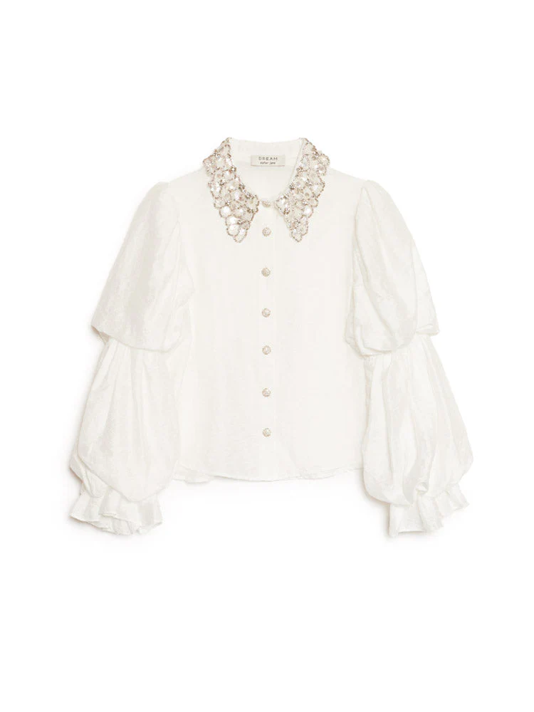 <b>DREAM</b> Rita Embellished Blouse - Image 7