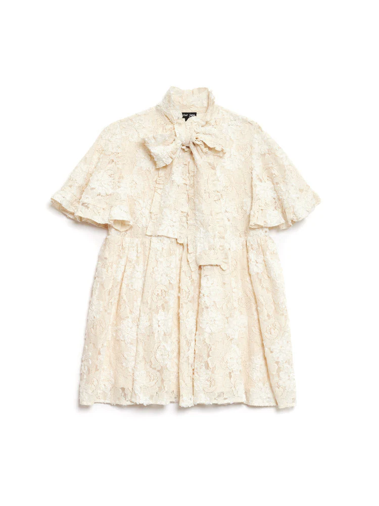 Romance Lace Mini Dress - Image 8