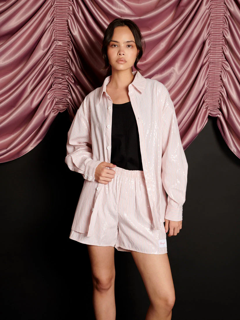 Rowan Sequin Stripe Shirt - Image 3