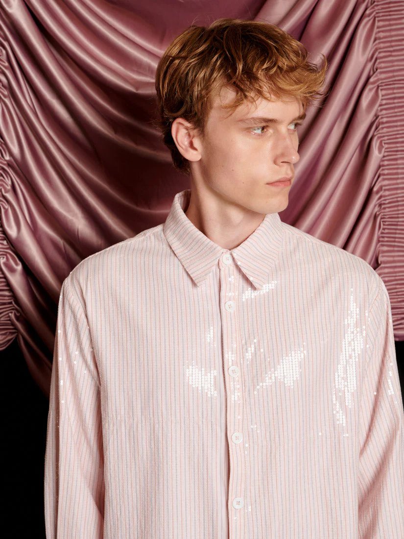 Rowan Sequin Stripe Shirt - Image 7