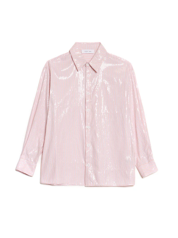 Rowan Sequin Stripe Shirt - Image 9