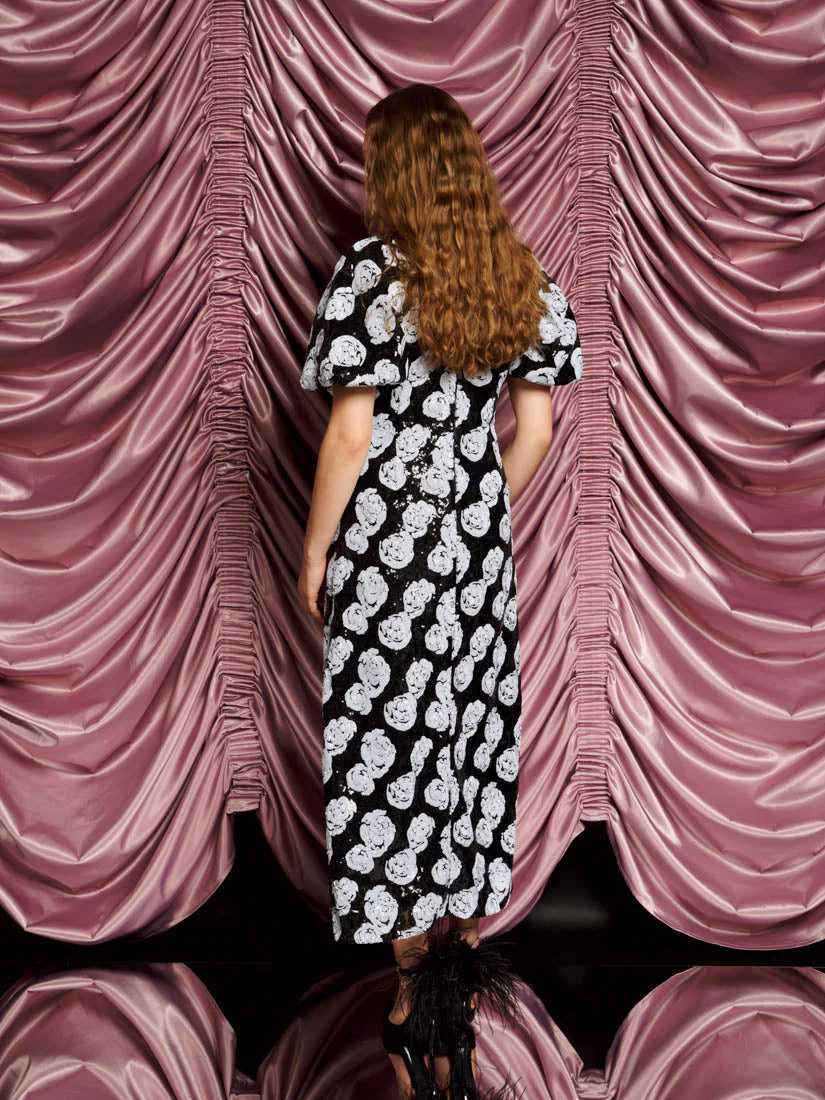 <b>DREAM</b> Roxie Rose Sequin Maxi Dress - Image 3