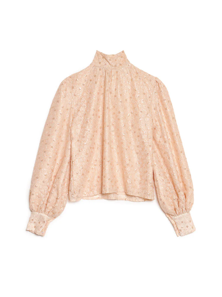 <b>DREAM</b> Sally Lace Bow Blouse - Image 7
