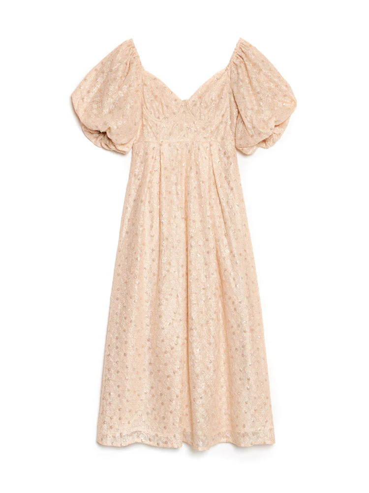 <b>DREAM</b> Sally Lace Midi Dress - Image 7