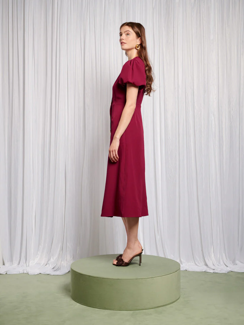 Sandy Swirl Midi Dress - Image 3