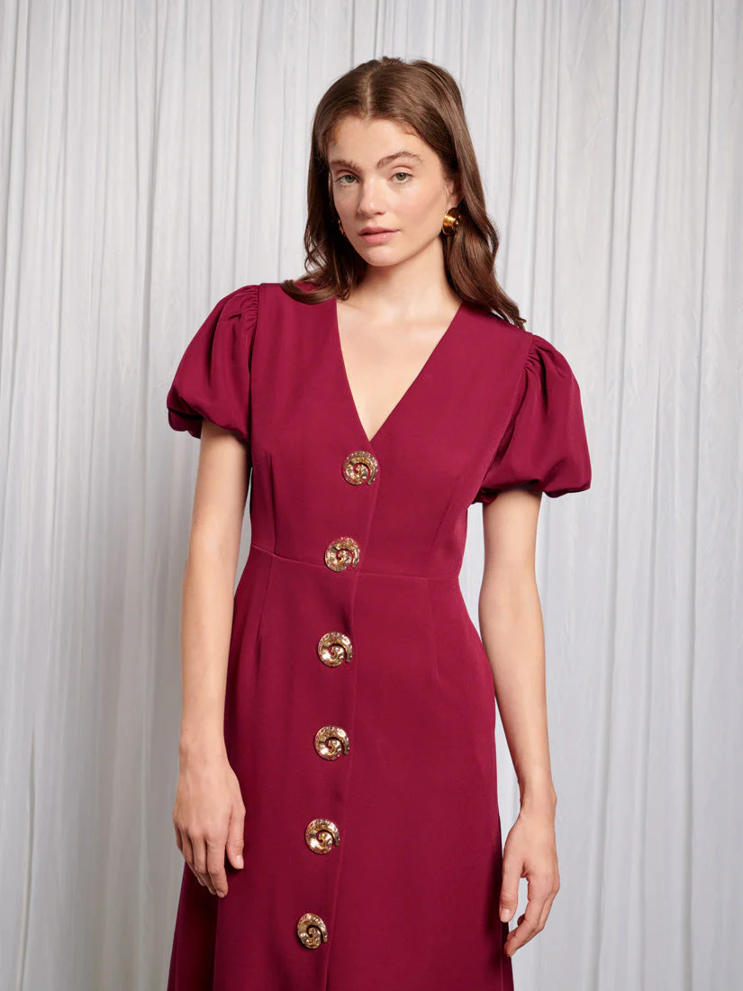 Sandy Swirl Midi Dress - Image 6