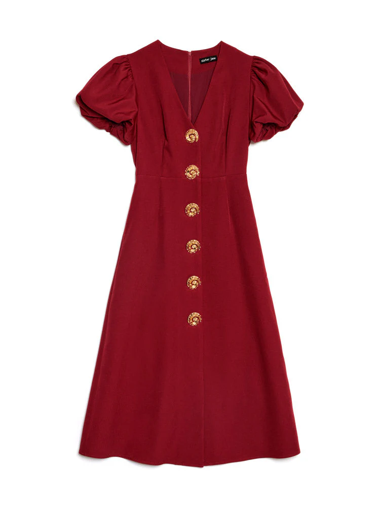 Sandy Swirl Midi Dress - Image 8