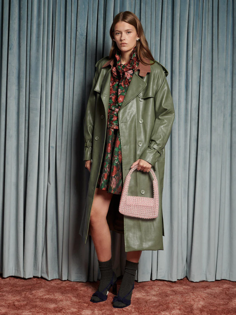Scout PU Trench Coat - Image 3
