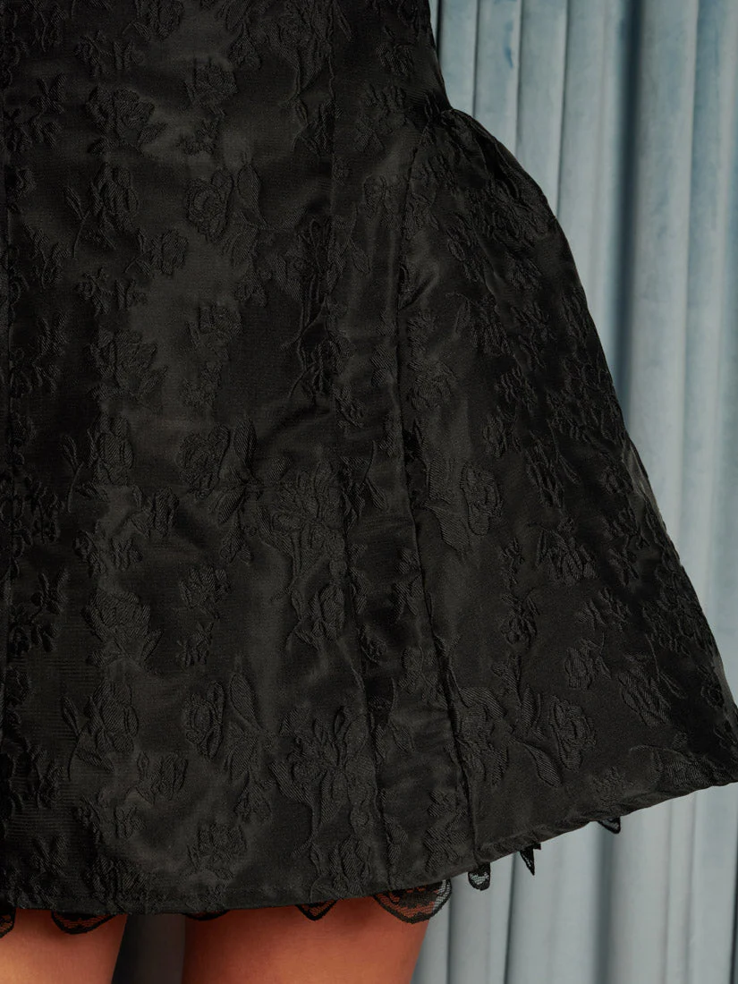 Screenplay Jacquard Mini Dress - Image 6
