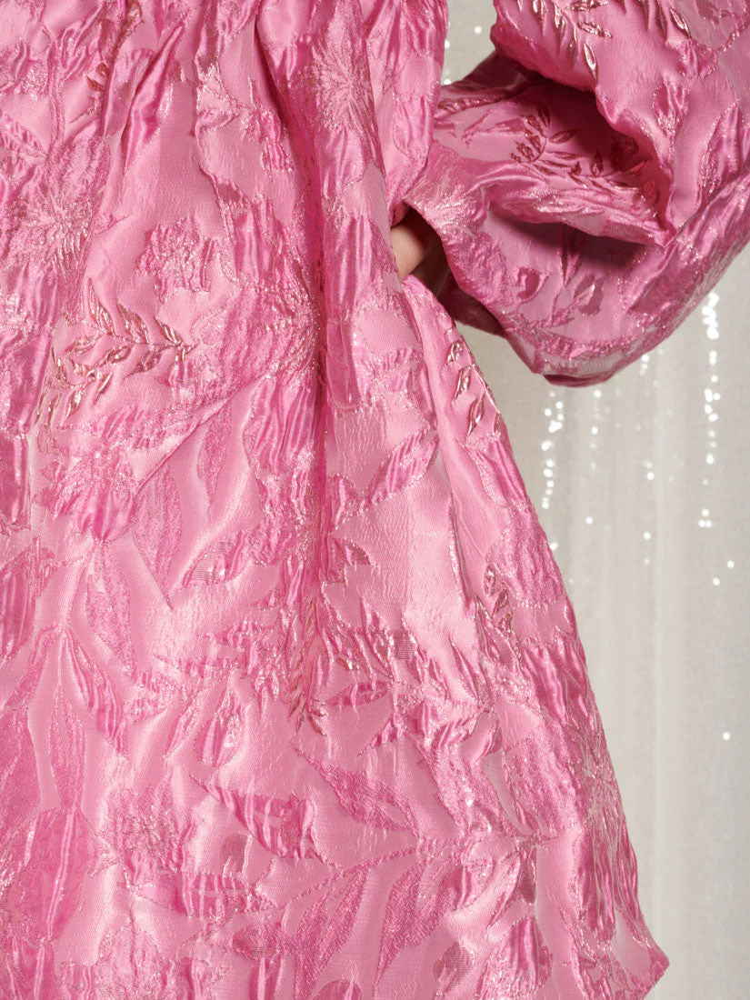 Secret Ball Jacquard Mini Dress - Image 6
