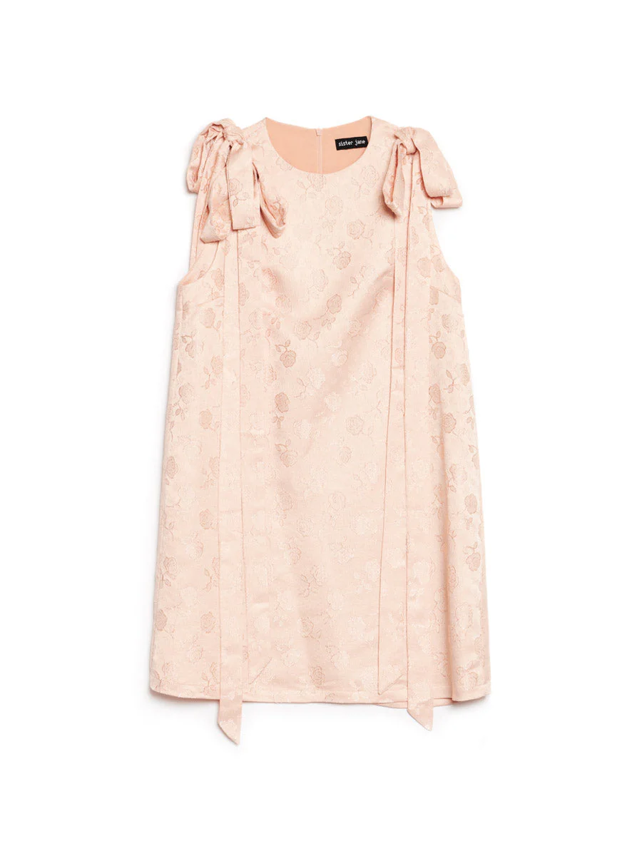 Serene Bow Mini Dress - Image 7