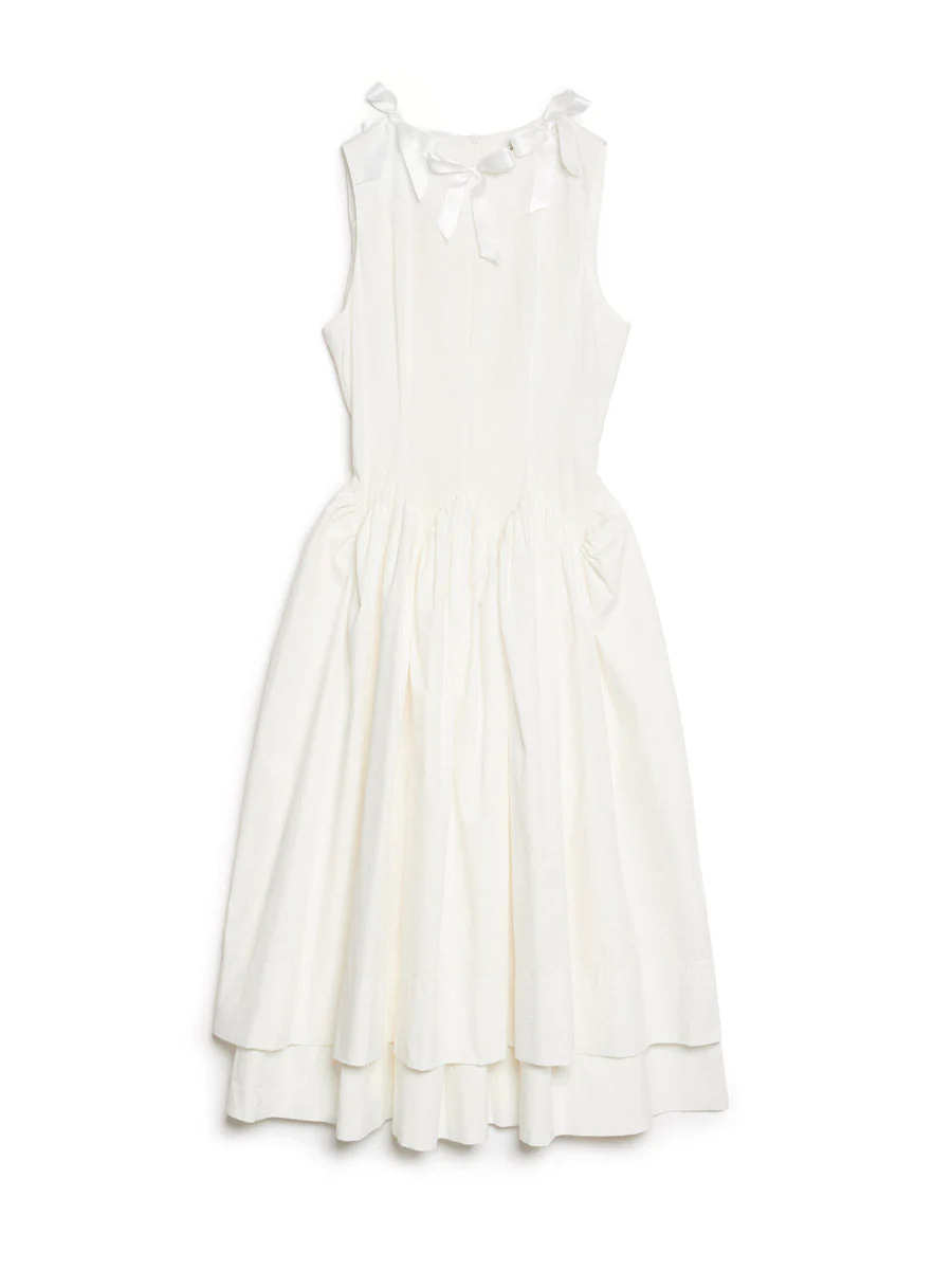 <b>DREAM</b> Shoreline Bows Midi Dress - Image 7
