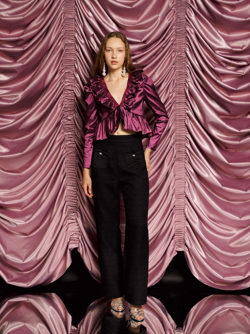 <b>DREAM</b> Showgirls Tweed Trousers - Image 4