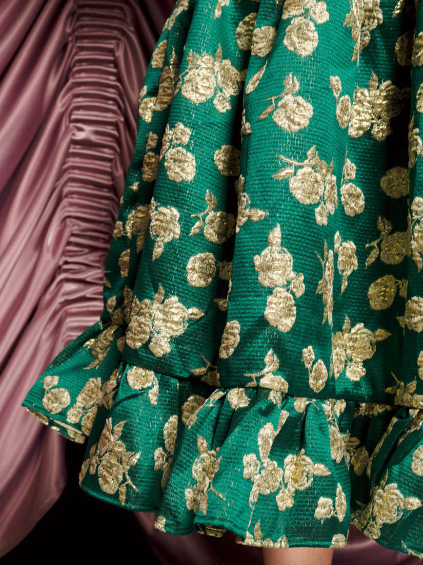 <b>DREAM</b> Showstopper Jacquard Maxi Dress - Image 6