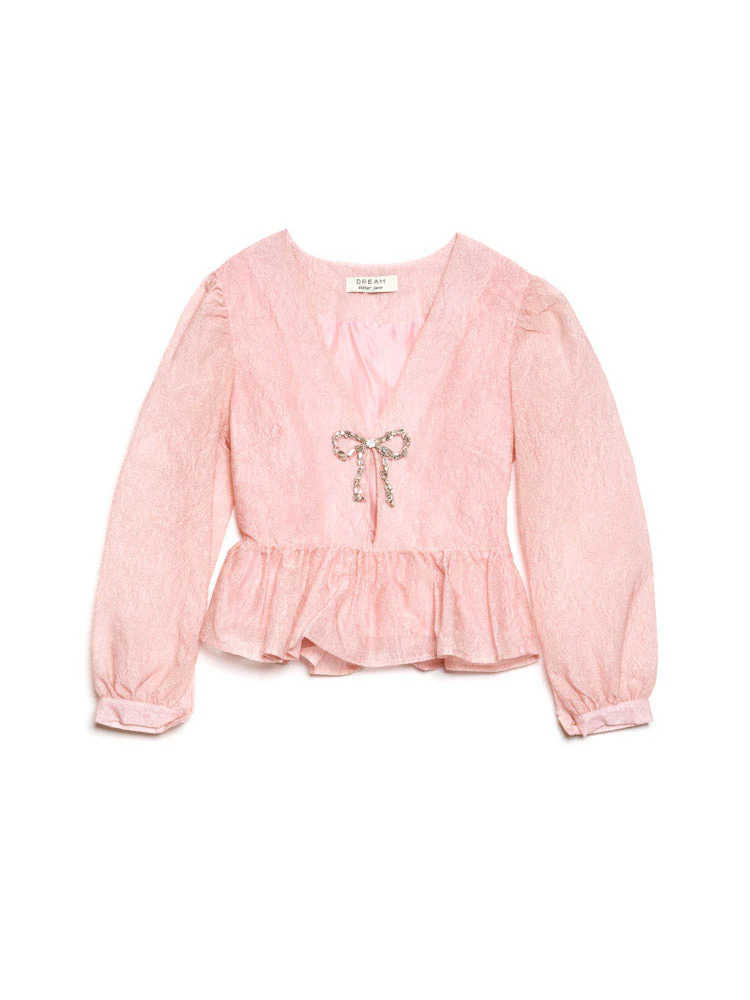 <b>DREAM</b> Silken Bow Top - Image 7
