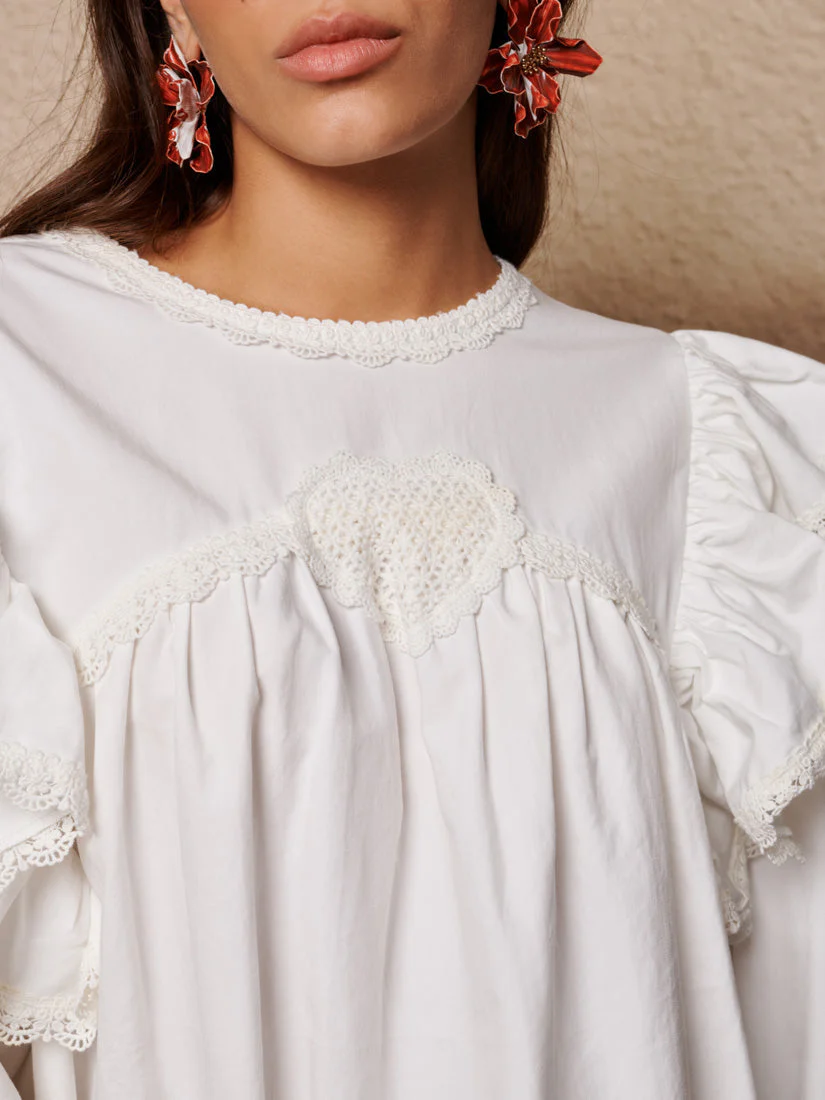 Sol Seeker Ruffle Mini Dress - Image 6