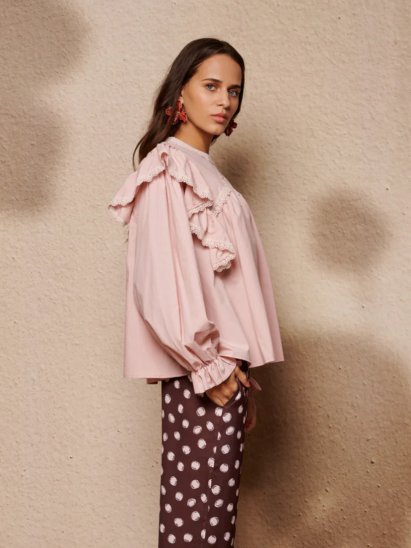 Sol Seeker Ruffle Top - Image 2