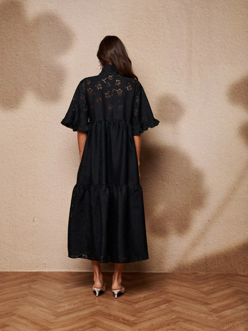 Solace Bow Midi Dress - Image 3