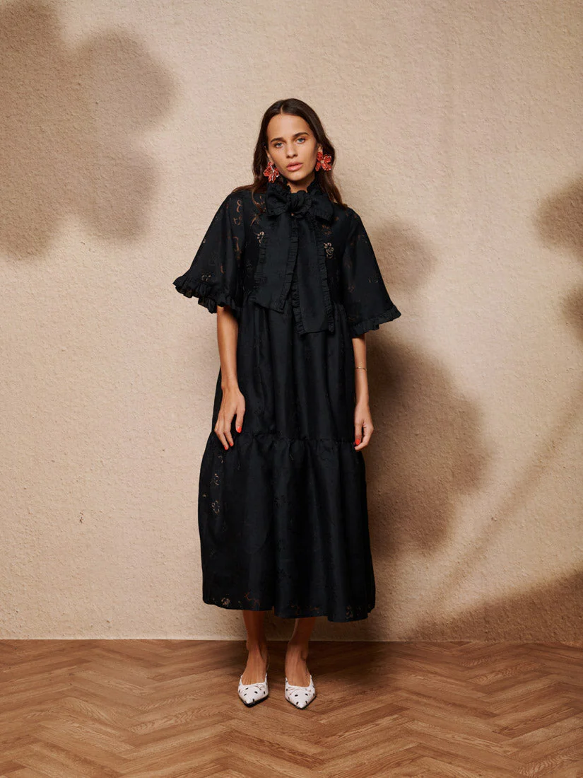 Solace Bow Midi Dress - Image 4