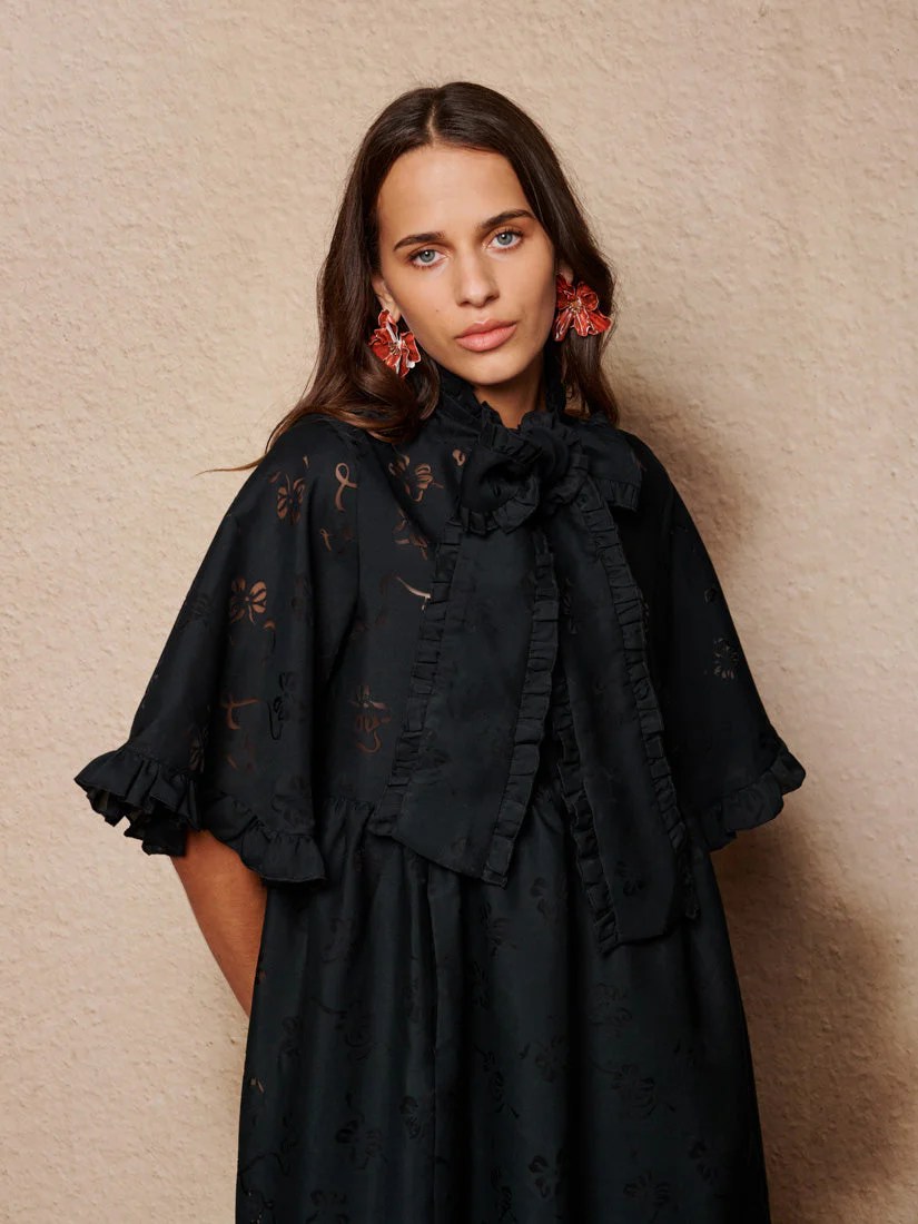 Solace Bow Midi Dress - Image 5