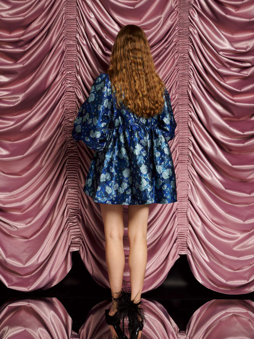 <b>DREAM</b> Spotlight Jacquard Mini Dress - Image 3
