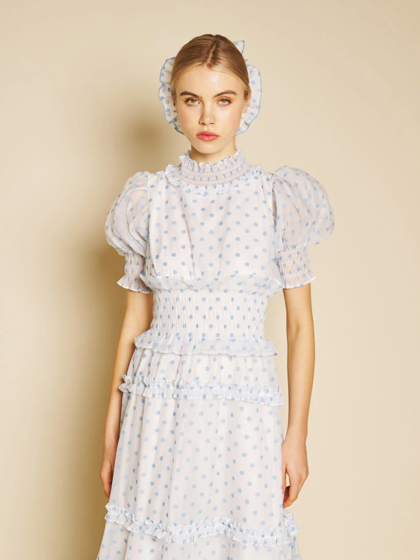 Stipple Spot Maxi Dress - Image 5