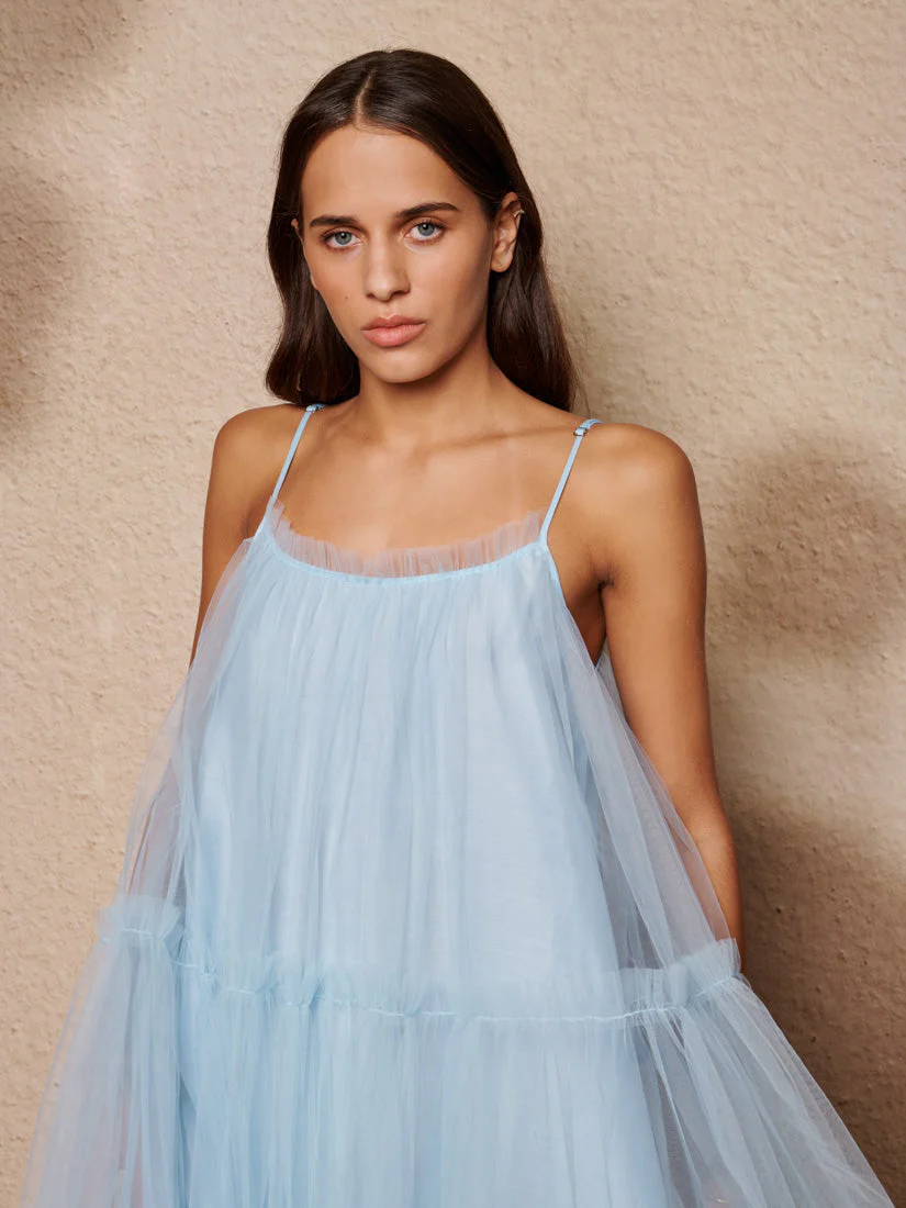 Sway Tulle Ruffle Mini Dress - Image 5