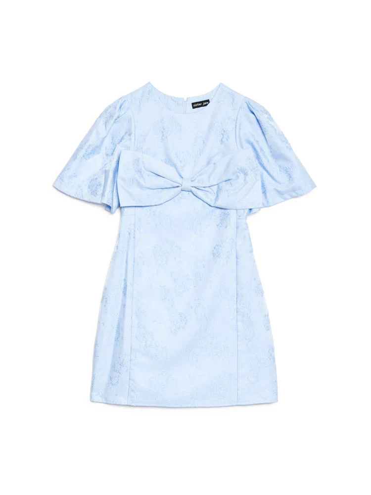 Sweet Pea Jacquard Mini Dress - Image 7