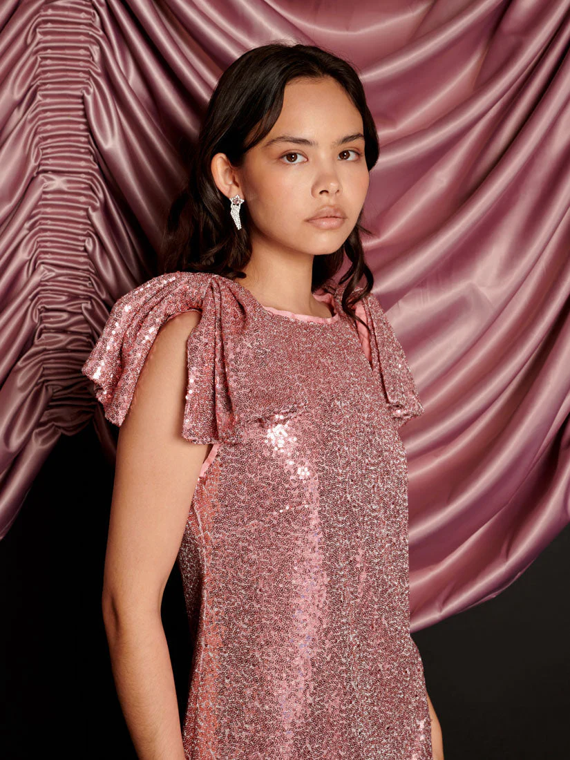 Swoon Sequin Mini Dress - Image 5