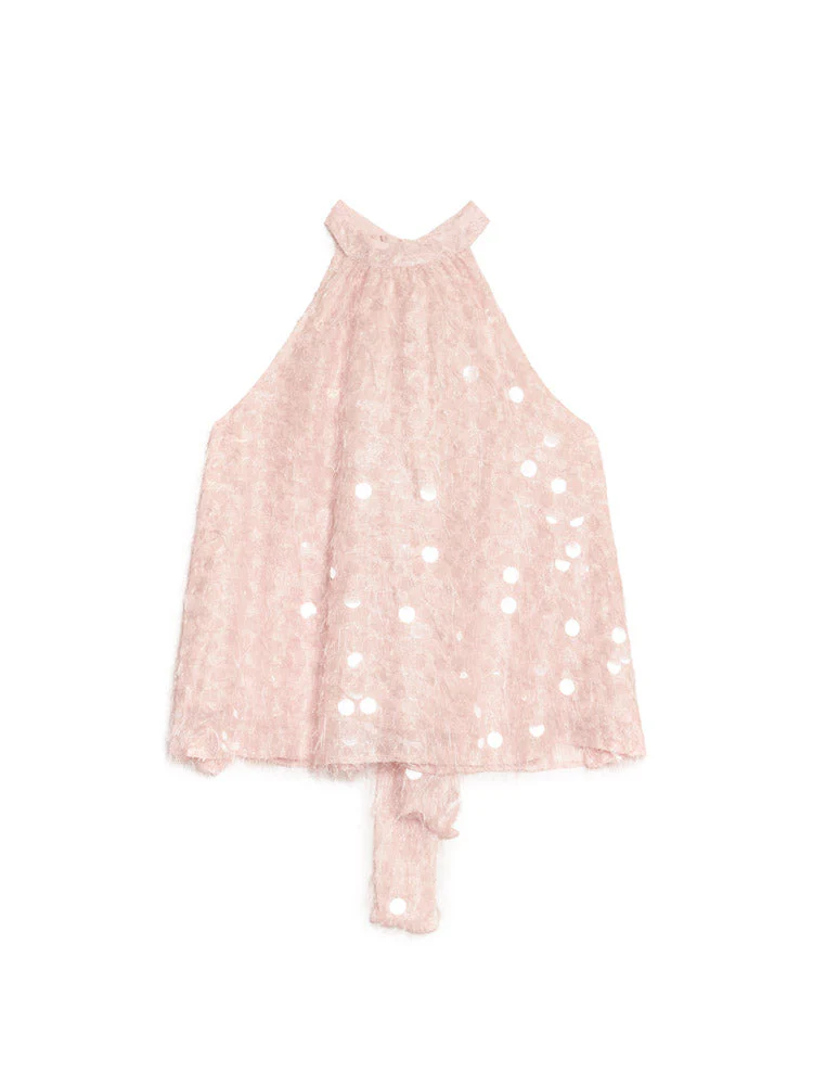 Teese Sequin Halterneck Top - Image 7