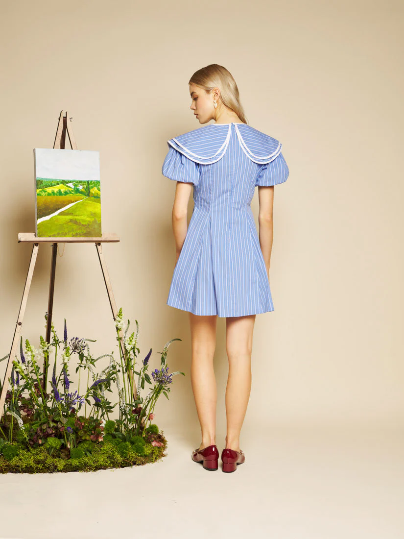Tulip Stripe Mini Dress - Image 3