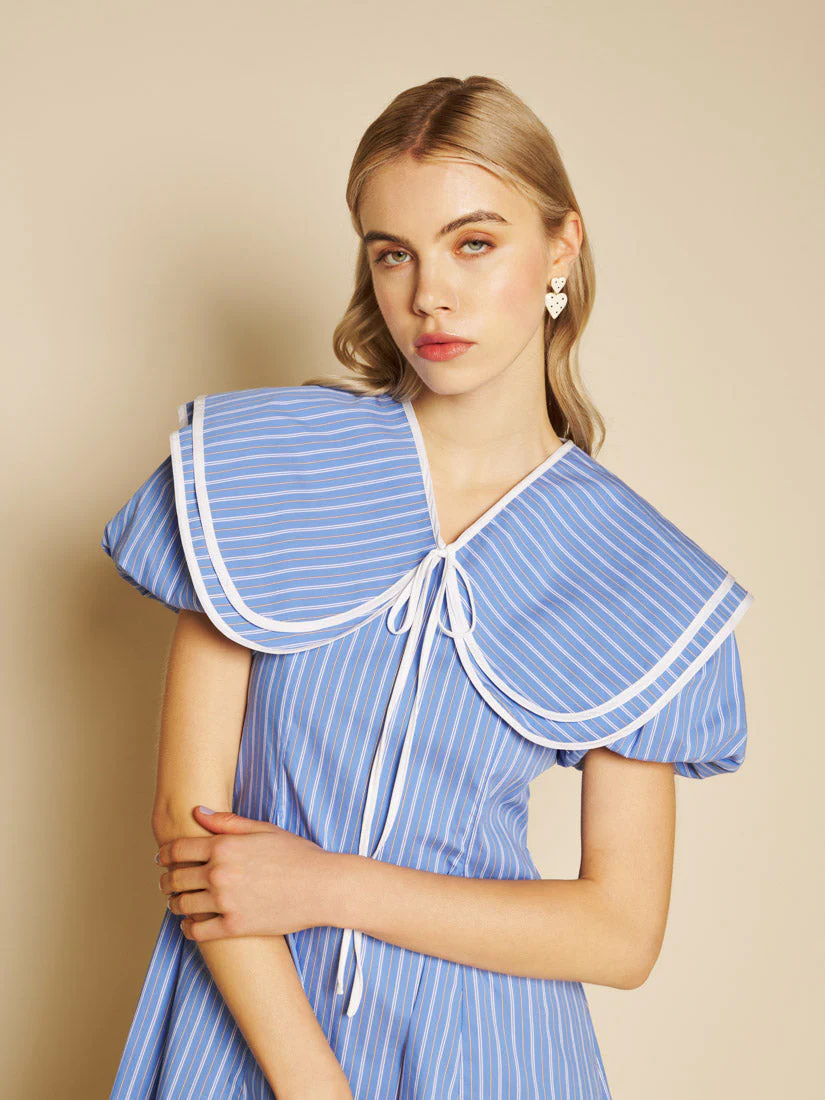 Tulip Stripe Mini Dress - Image 5