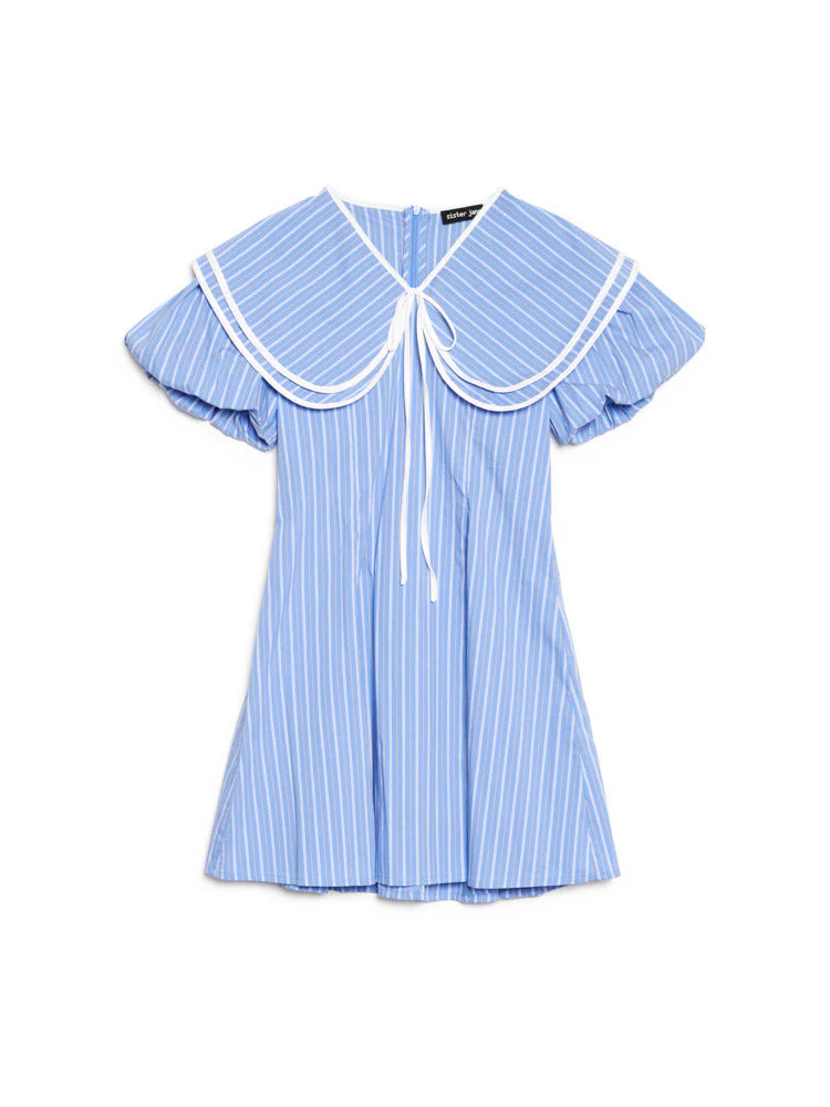 Tulip Stripe Mini Dress - Image 7
