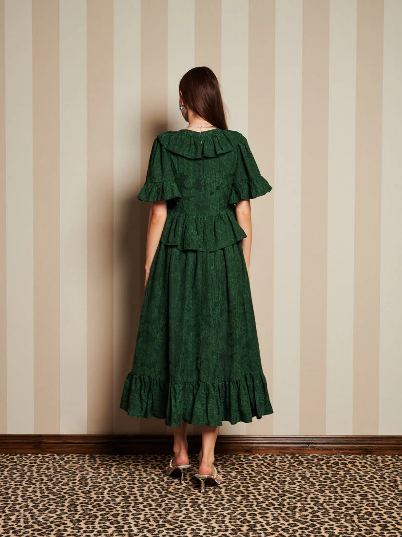 <b>DREAM</b> Vanity Jacquard Maxi Dress - Image 3