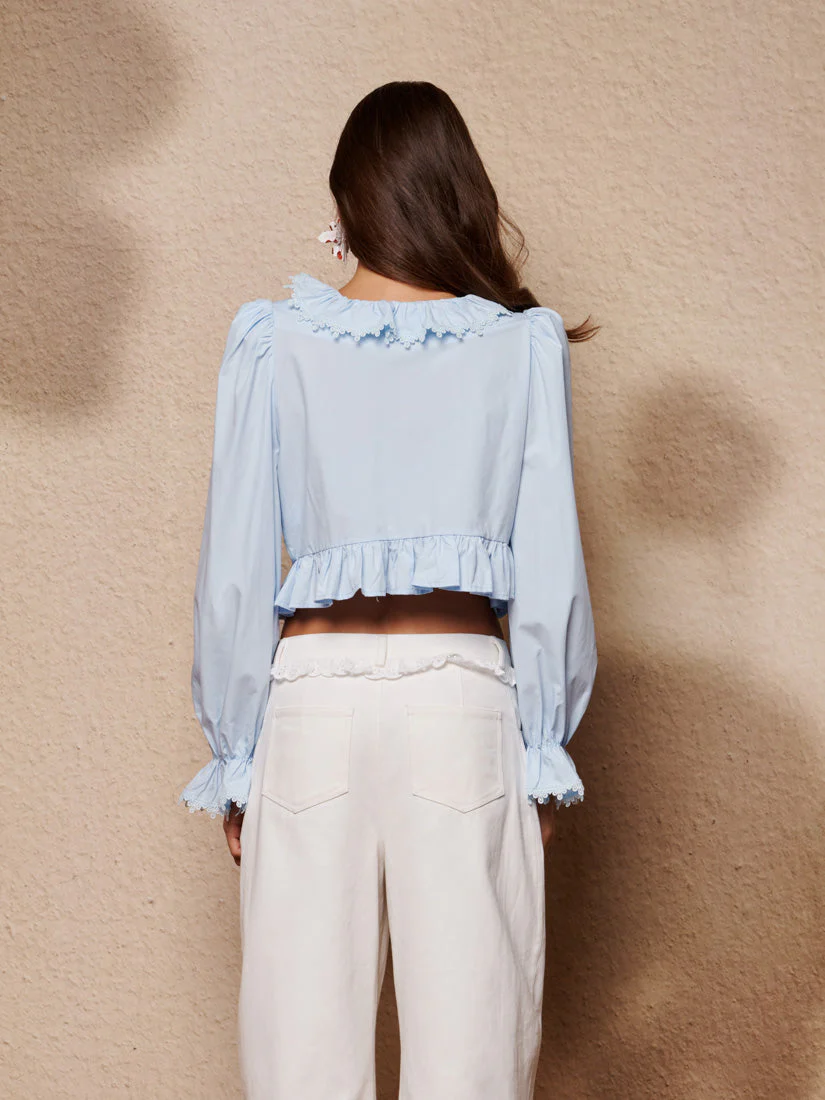 Veil Ruffle Top - Image 3