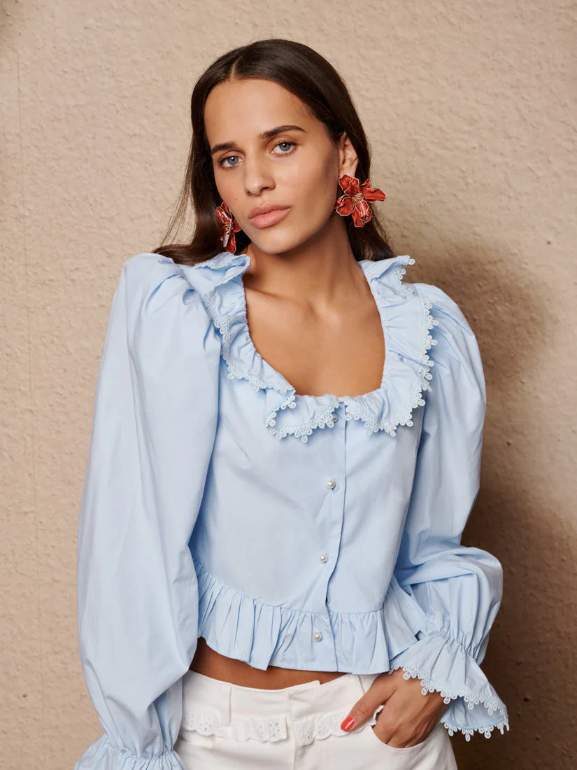 Veil Ruffle Top - Image 5