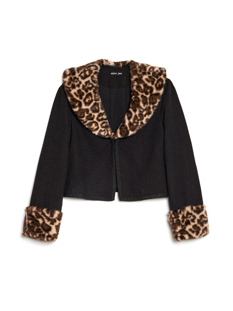 Velma Faux Fur Cardigan - Image 7